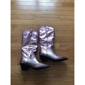 Hendrix Pink Multi 10 Woman’s Pink Western Boots Size 10